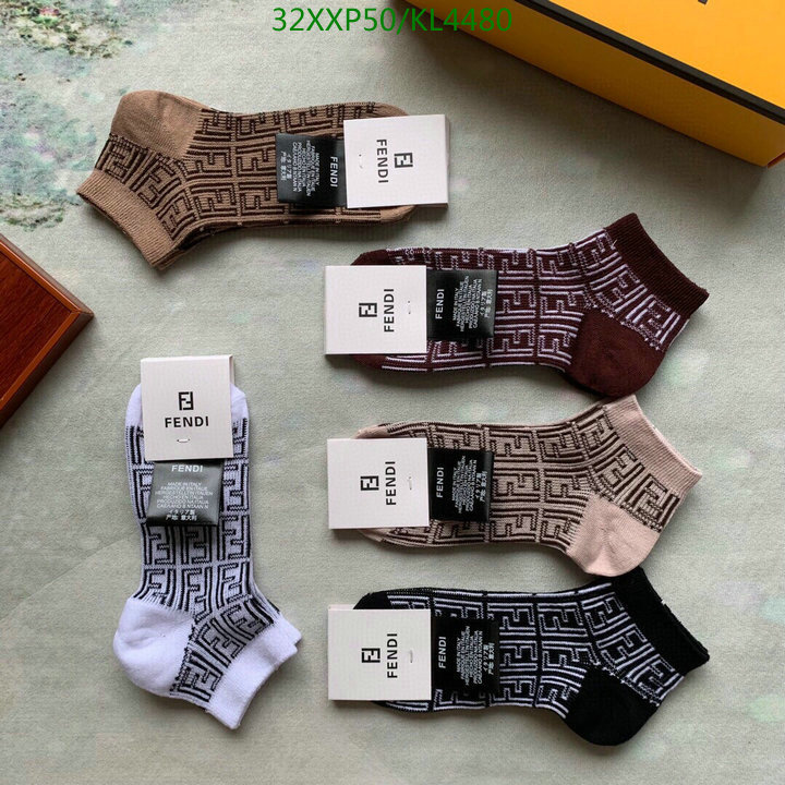 Sock-Fendi, Code: KL4480,$: 32USD