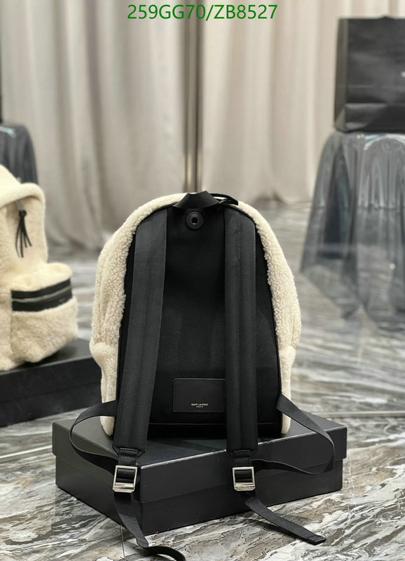 YSL Bag-(Mirror)-Backpack-,Code: ZB8527,$: 259USD