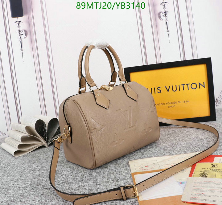 LV Bags-(4A)-Speedy-,Code: YB3140,$: 89USD