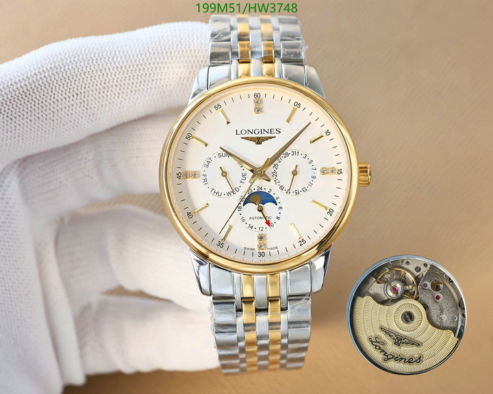 Watch-Mirror Quality-Longines, Code: HW3748,$: 199USD