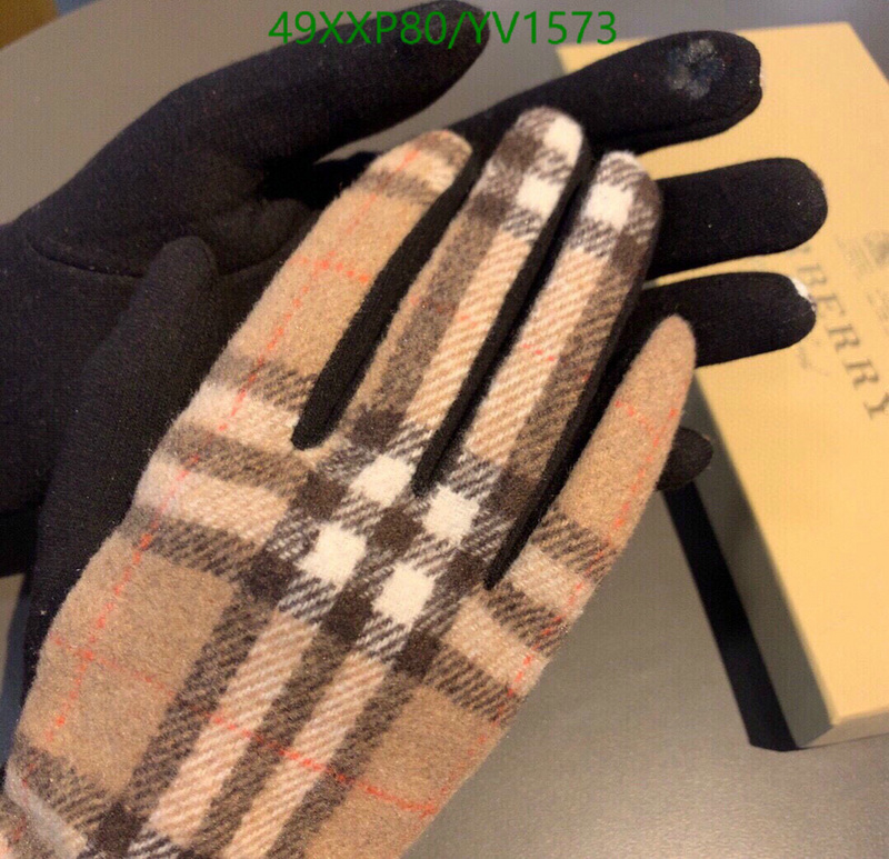 Gloves-Burberry, Code: YV1573,$: 49USD
