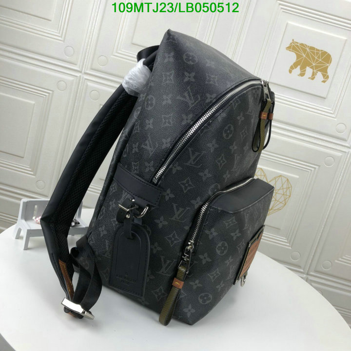 LV Bags-(4A)-Backpack-,Code: LB050512,$: 109USD