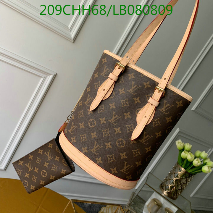 LV Bags-(Mirror)-Handbag-,Code: LB080809,$:209USD