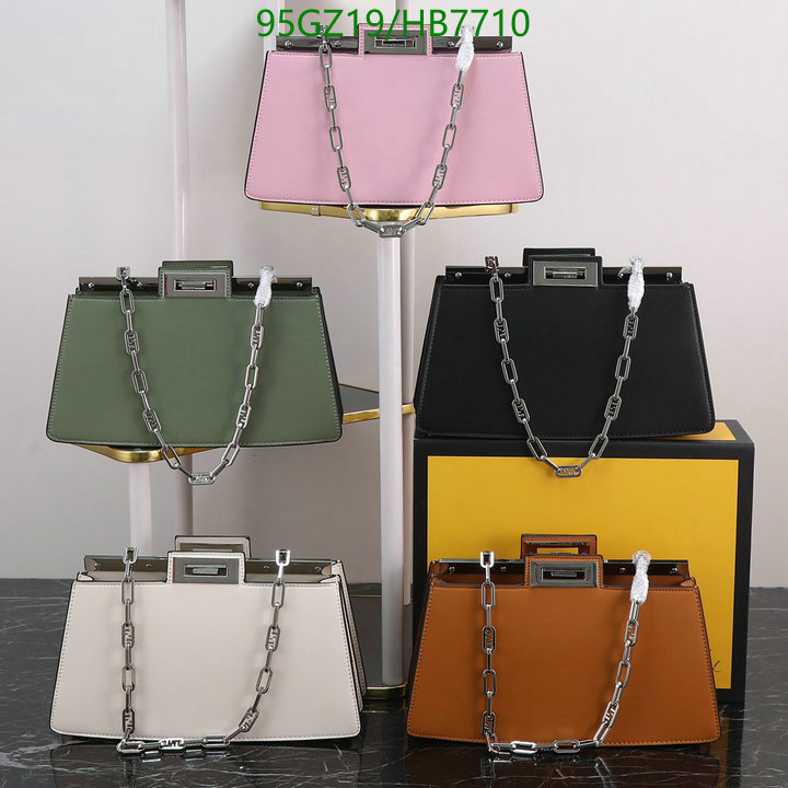 Fendi Bag-(4A)-Handbag-,Code: HB7710,$: 95USD