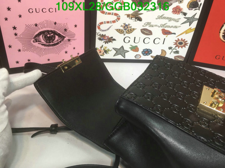 Gucci Bag-(4A)-Padlock-,Code: GGB032316,$: 109USD