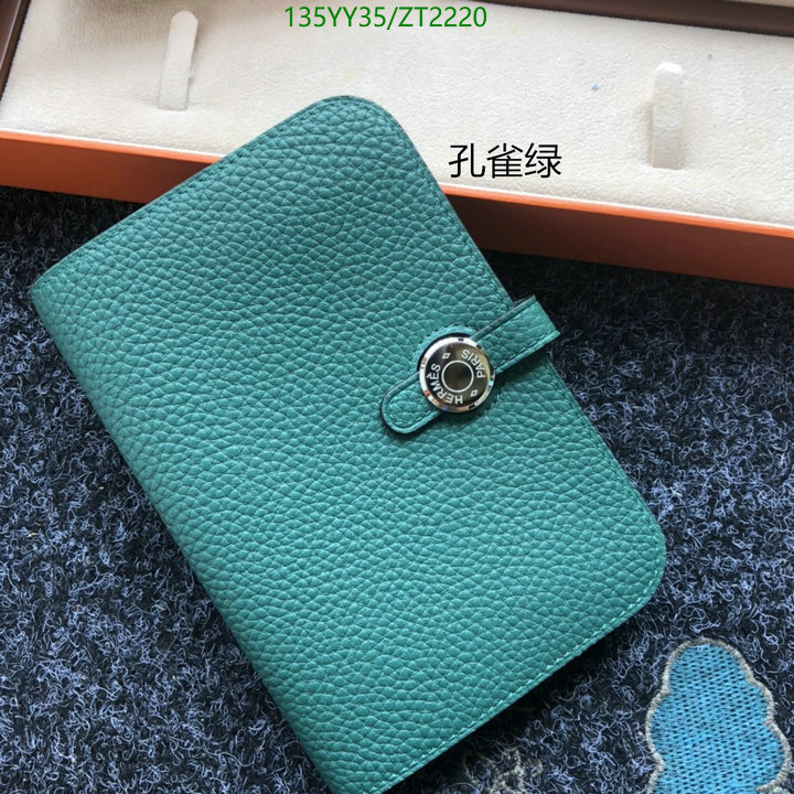 Hermes Bag-(Mirror)-Wallet-,Code: ZT2200,$: 135USD