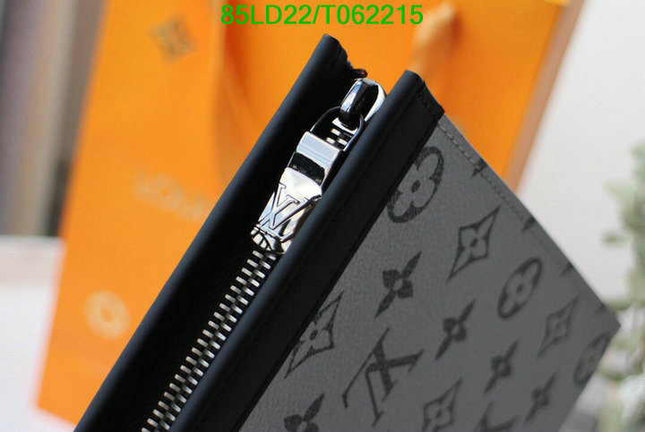 LV Bags-(Mirror)-Wallet-,Code: T062215,$: 85USD