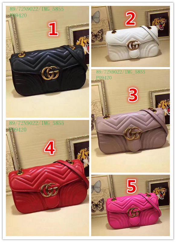 Gucci Bag-(4A)-Marmont,Code: GGB120420,$: 89USD