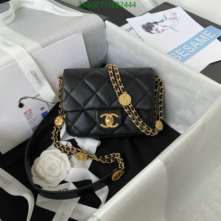 Chanel Bags -(Mirror)-Diagonal-,Code: ZB2444,$: 255USD