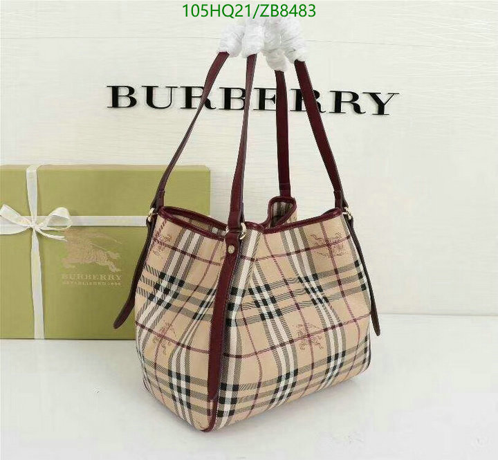 Burberry Bag-(4A)-Handbag-,Code: ZB8483,$: 105USD