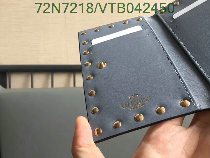 Valentino Bag-(Mirror)-Wallet-,Code: VTB042450,$:72USD