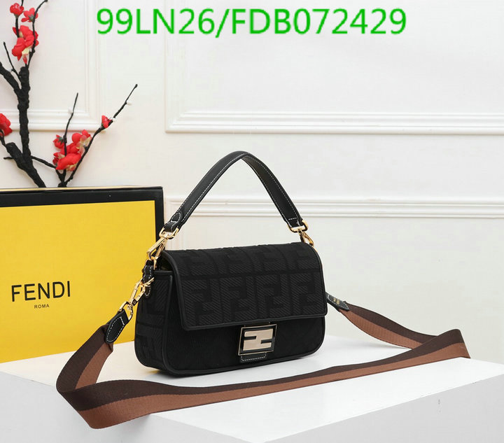 Fendi Bag-(4A)-Baguette-,Code: FDB072429,$: 99USD