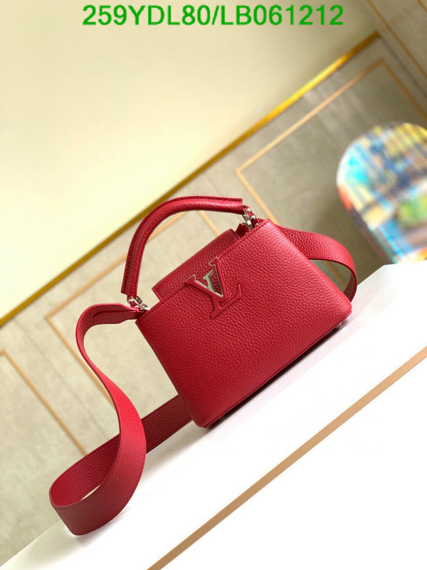 LV Bags-(Mirror)-Handbag-,Code:LB061212,$: 259USD