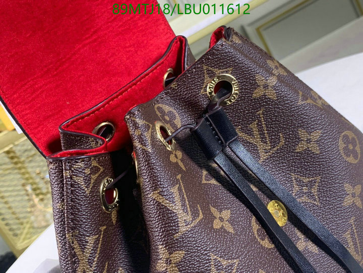 LV Bags-(4A)-Backpack-,Code: LBU011612,$: 89USD