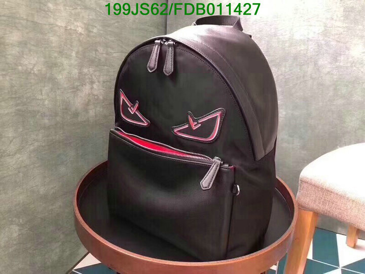 Fendi Bag-(Mirror)-Backpack-,Code: FDB011427,$: 199USD