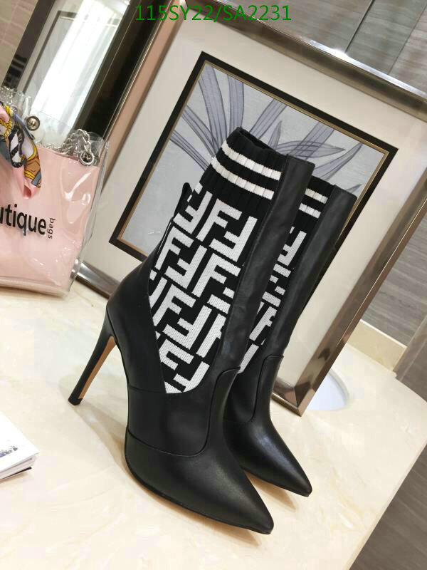Women Shoes-Fendi, Code: SA2231,$: 115USD