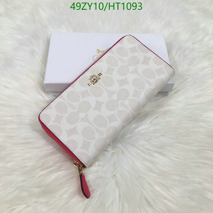 Coach Bag-(4A)-Wallet-,Code: HT1093,$: 49USD