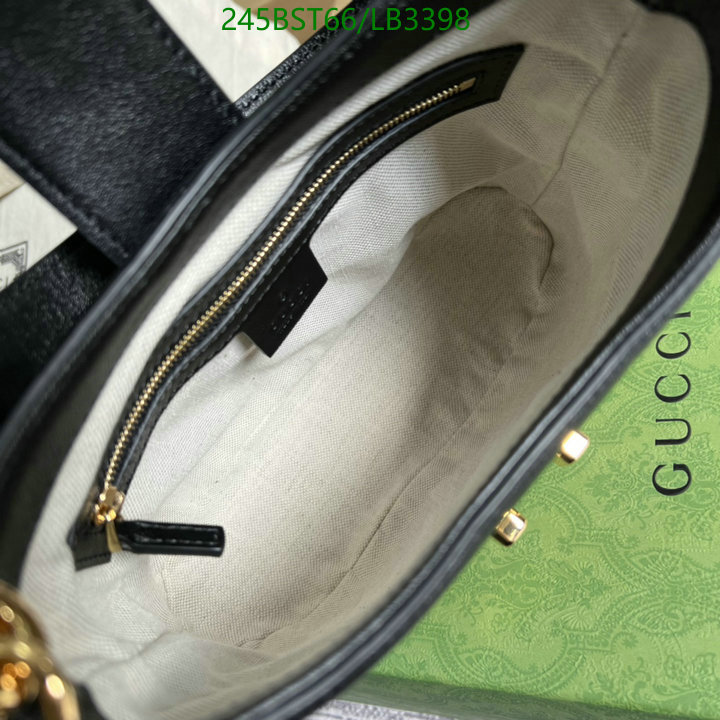 Gucci Bag-(Mirror)-Handbag-,Code: LB3398,$: 245USD