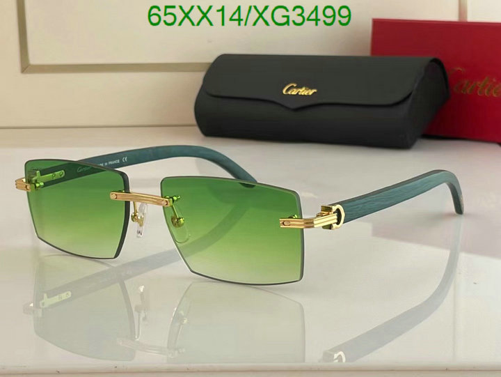 Glasses-Cartier, Code: XG3499,$: 65USD