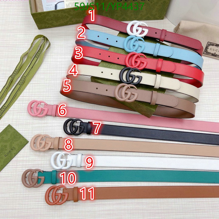 Belts-Gucci, Code: YP4437,$: 59USD