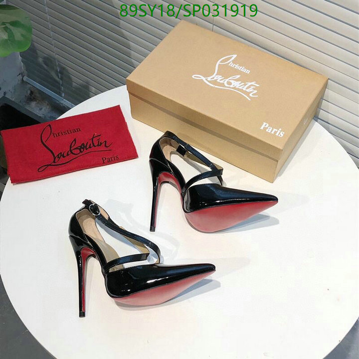 Women Shoes- Christian Louboutin,-Code: SP031919,$: 89USD