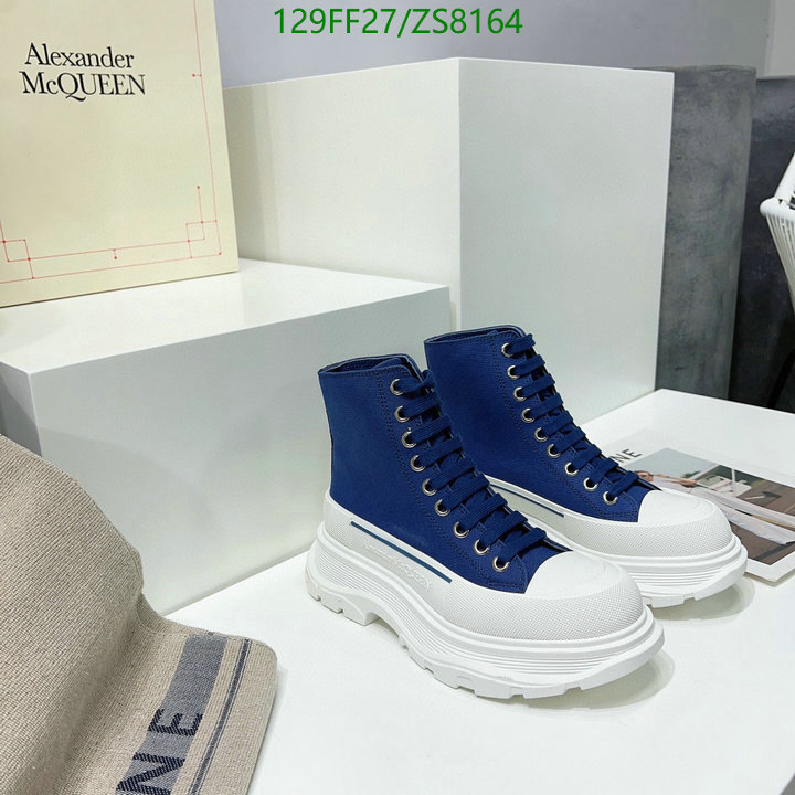 Women Shoes-Alexander Mcqueen, Code: ZS8164,$: 129USD