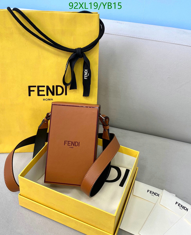 Fendi Bag-(4A)-Diagonal-,Code: YB15,$: 92USD