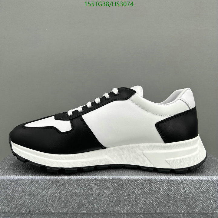 Men shoes-Prada, Code: HS3074,$: 155USD