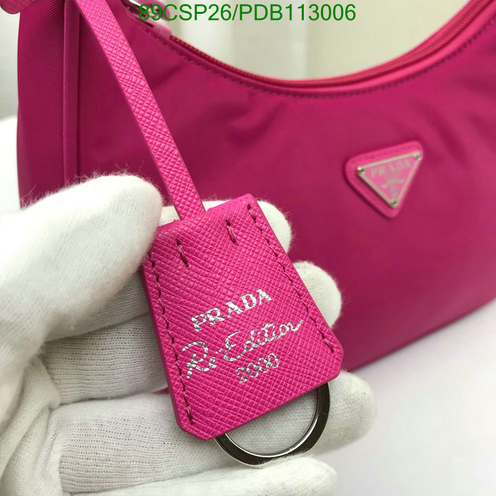 Prada Bag-(Mirror)-Re-Edition 2000,Code: PDB113006,$: 89USD