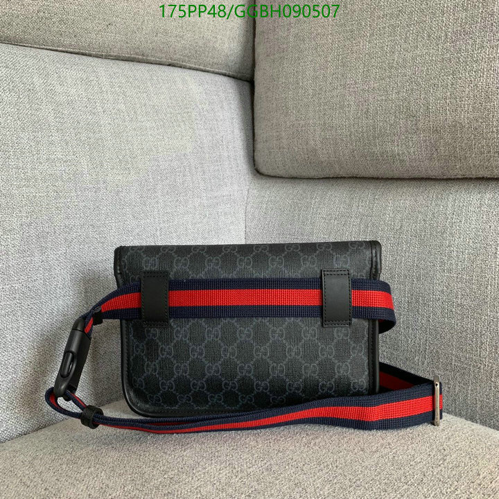 Gucci Bag-(Mirror)-Belt Bag-Chest Bag--,Code: GGBH090507,$:175USD