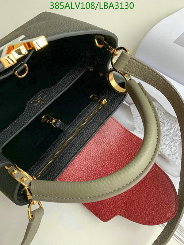 LV Bags-(Mirror)-Handbag-,Code: LBA3130,$: 385USD