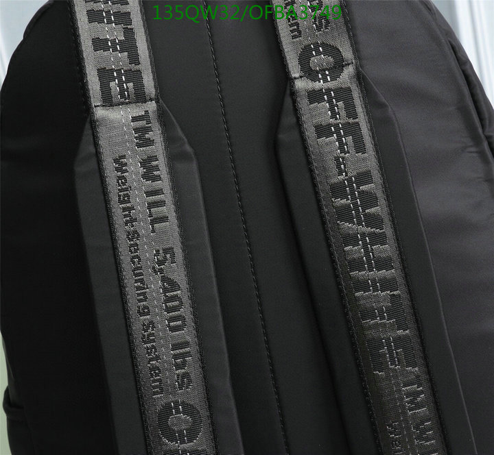 Off-White Bag-(Mirror)-Backpack-,Code: OFBA3749,$: 135USD