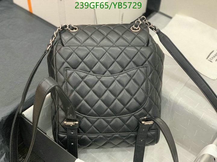 Chanel Bags -(Mirror)-Backpack-,Code: YB5729,$: 239USD