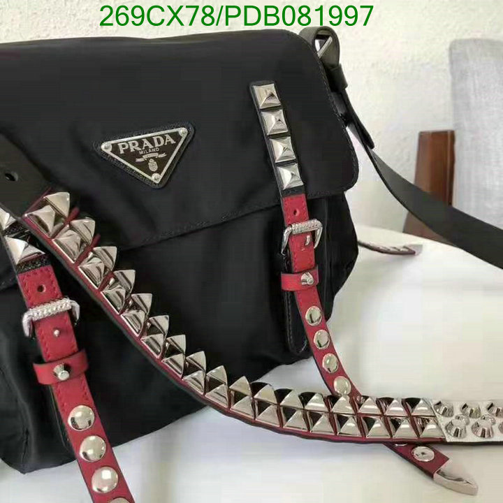 Prada Bag-(Mirror)-Diagonal-,Code: PDB081997,$:269USD