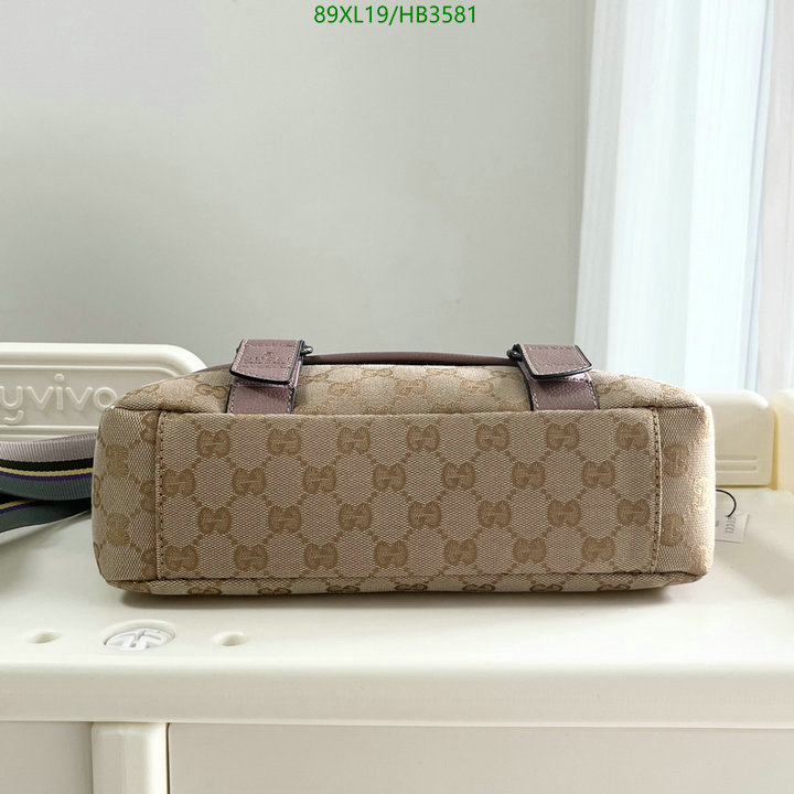 Gucci Bag-(4A)-Diagonal-,Code: HB3581,$: 89USD