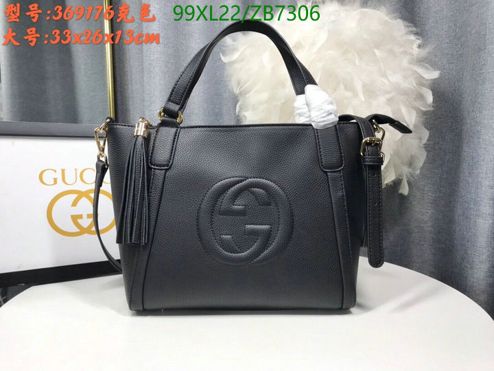 Gucci Bag-(4A)-Handbag-,Code: ZB7306,$: 99USD