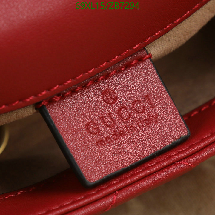 Gucci Bag-(4A)-Marmont,Code: ZB7294,$: 69USD