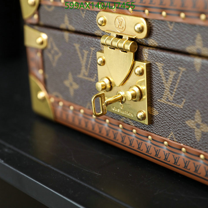 LV Bags-(Mirror)-Vanity Bag-,Code: LJ7455,$: 599USD