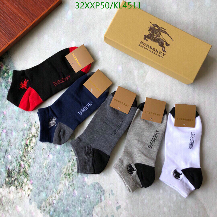 Sock-Burberry, Code: KL4511,$: 32USD