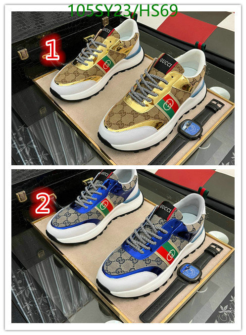 Men shoes-Gucci, Code: HS69,$: 105USD