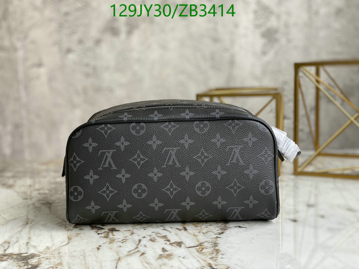 LV Bags-(Mirror)-Vanity Bag-,Code: ZB3414,$: 129USD