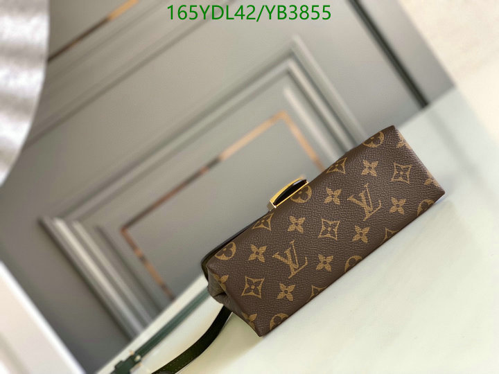 LV Bags-(Mirror)-Handbag-,Code: YB3855,$: 165USD