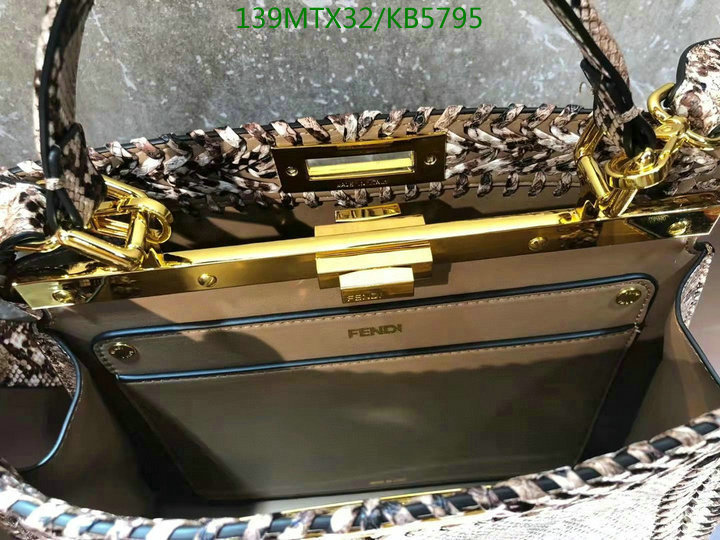 Fendi Bag-(4A)-Peekaboo,Code: KB5795,$: 139USD