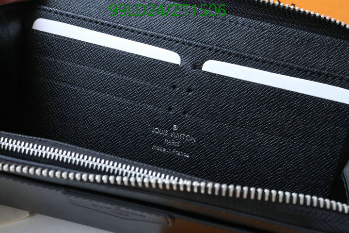 LV Bags-(Mirror)-Wallet-,Code: ZT1506,$: 99USD