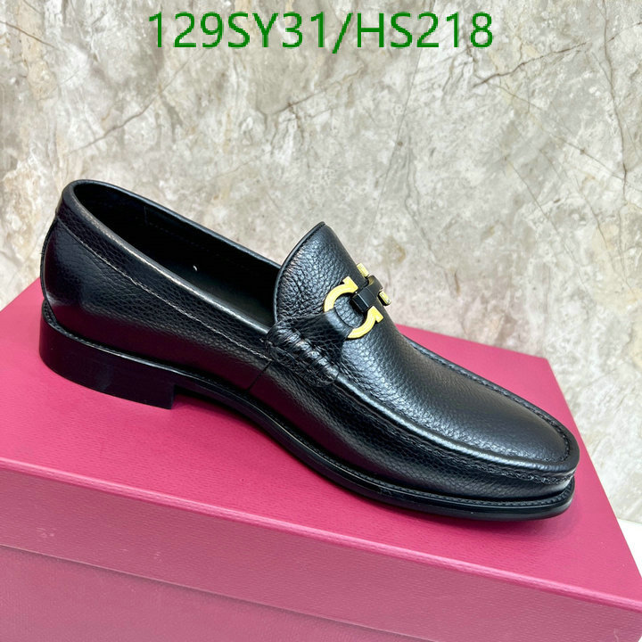 Men shoes-Ferragamo, Code: HS218,$: 129USD