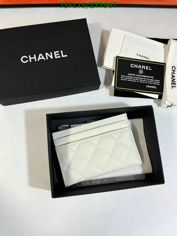 Chanel Bags -(Mirror)-Wallet-,Code: ZT7967,$: 75USD