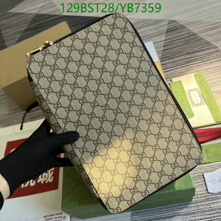 Gucci Bag-(Mirror)-Makeup bag-,Code: YB7359,$: 129USD