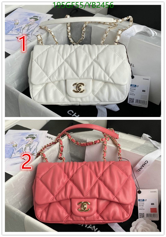 Chanel Bags -(Mirror)-Diagonal-,Code: YB2456,$: 195USD