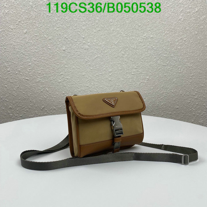 Prada Bag-(Mirror)-Diagonal-,Code: B050538,$: 119USD