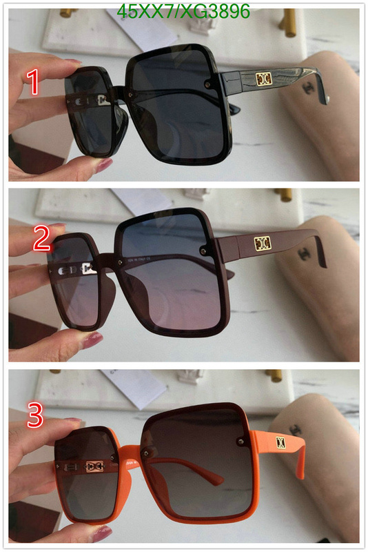 Glasses-Chanel, Code: XG3896,$: 45USD